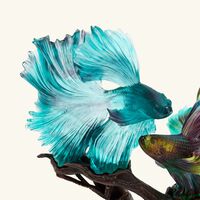 دوم منحوتة دانس أوف ذا فايترز متوسطة زرقاء