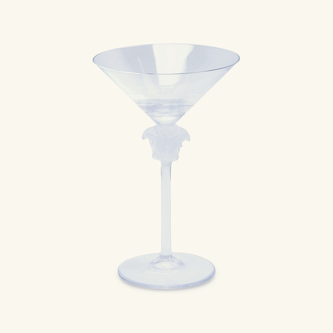 Medusa Lumiere Cocktail Glass Clear versace medusa lumiere cocktail glass clear