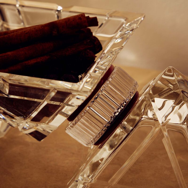 Crystal Pyramidion Centerpiece Small Clear mario cioni c crystal pyramidion centerpiece small clear