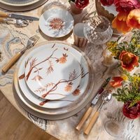 طبق الحلويات بوكيه دو في دائري برتقالي 21 سم ماري داج طبق الحلويات بوكيه دو في دائري برتقالي 21 سم