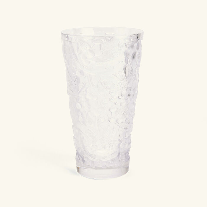 مزهرية ميرل إيه ريزان متوسطة شفافة لاليك مزهرية ميرل إيه ريزان متوسطة شفافة