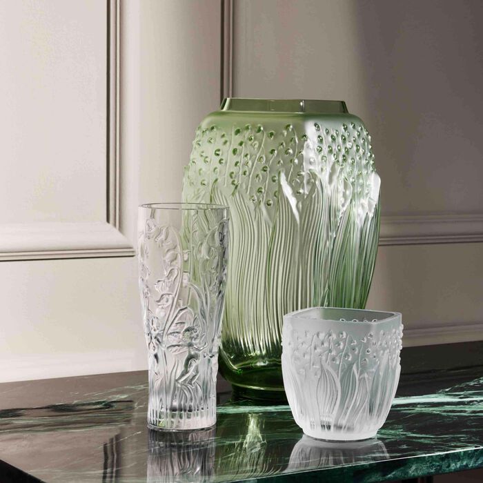 Elves Vase Clear lalique elves vase clear