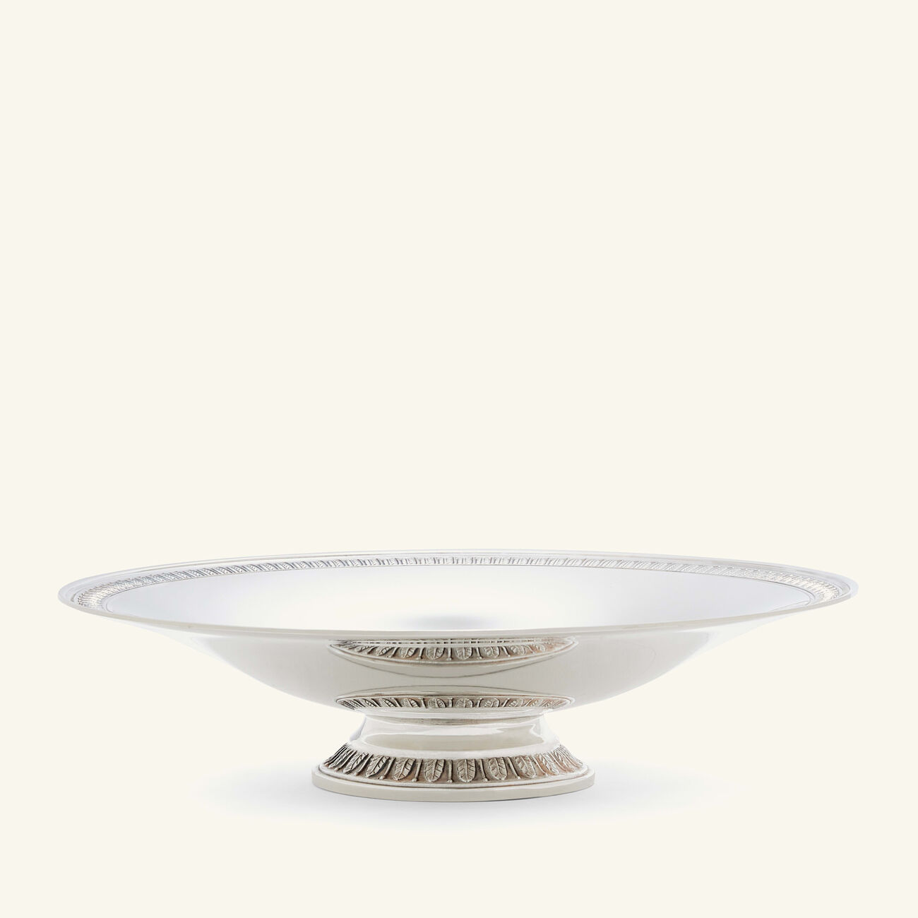 Malmaison Serving Platter Silver Plated 18cm christofle malmaison serving platter silver plated 18cm