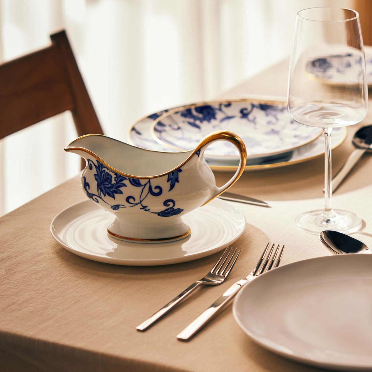 Prince Bleu Gravy Boat Blue bernardaud prince bleu gravy boat blue