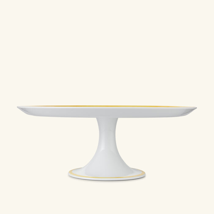 christofle malmaison riviera cake stand yellow