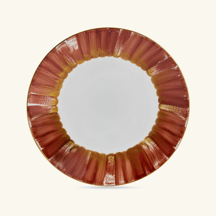 طبق الطعام باناش دائري برتقالي داكن 26 سم