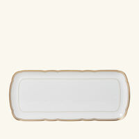برناردو طبق كيك بومبادور مستطيل باللون الذهبي 38 سم