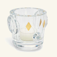 baccarat faunacrystopolis bird votive clear