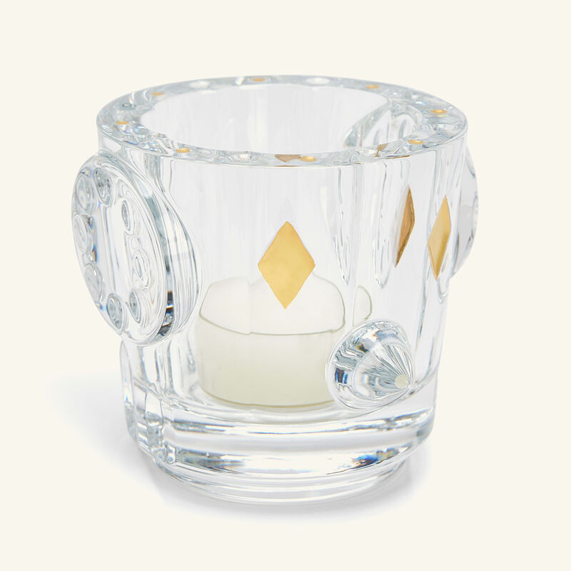 baccarat faunacrystopolis bird votive clear