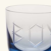 ruckl abc boy drinking glass blue