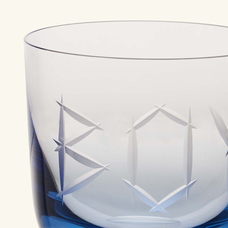 ruckl abc boy drinking glass blue