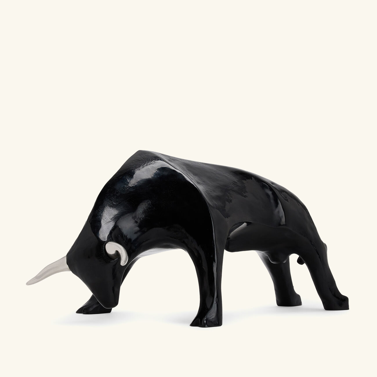 Sevilla Taures Sculpture Medium Black Limited Edition daum sevilla taures sculpture medium black limited edition