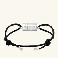 st dupont mozaic grave bracelet silver