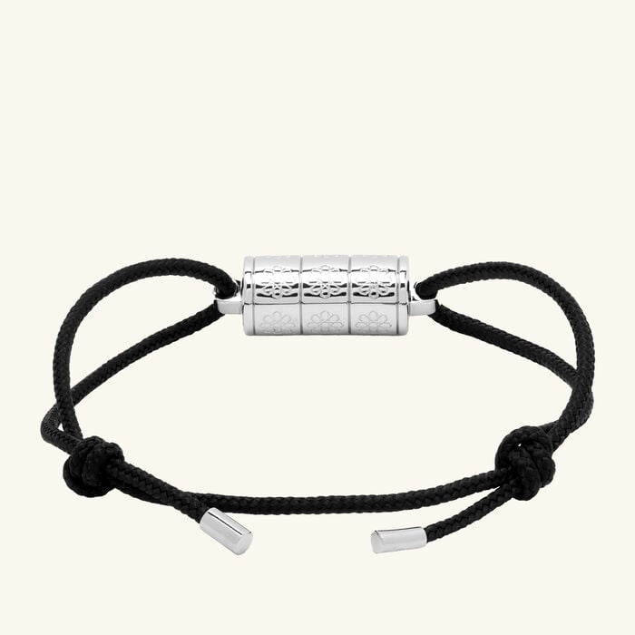 Mozaic Grave Bracelet Silver st dupont mozaic grave bracelet silver