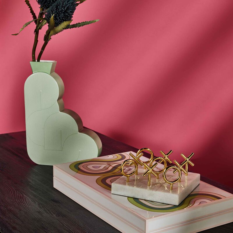 Brass Tic-Tac-Toe Set jonathan adler brass tic tac toe set