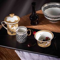 La Greca Signature Coffee Cup Pattern versace la greca signature coffee cup pattern