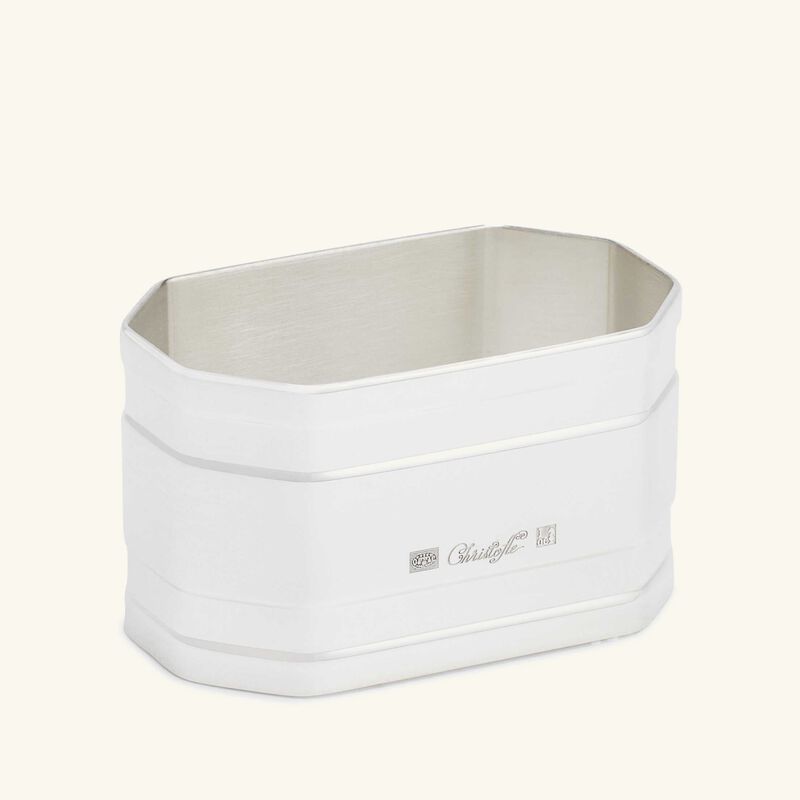 christofle hyacinthe napkin ring silver plated