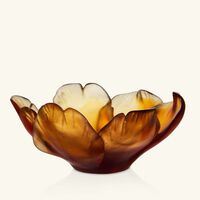 دوم قطعة ديكور مركزية توليب صفراء