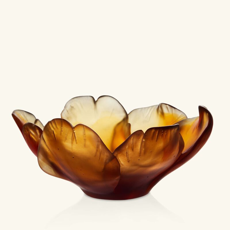 دوم قطعة ديكور مركزية توليب صفراء