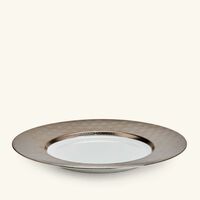 Divine Service Plate Round Silver 32cm bernardaud divine service plate round silver 32cm