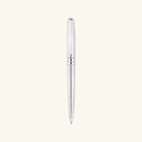 st dupont eternity ballpoint pen silver