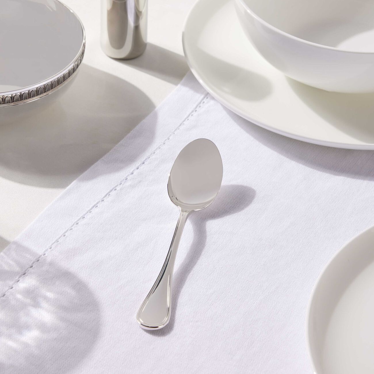 christofle albi coffee spoon silver plated