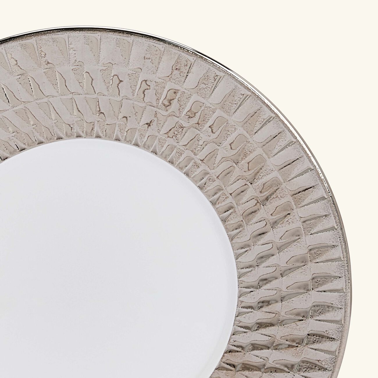 Twist Platine Bread And Butter Plate bernardaud twist platine bread and butter plate