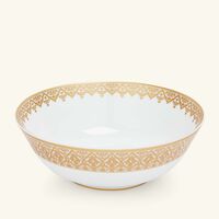 برناردو وعاء السلطة فينيس باللون الذهبي 25 سم