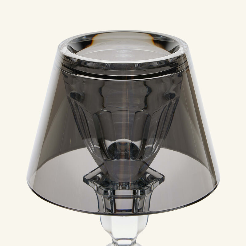 baccarat our fire candle holder silver