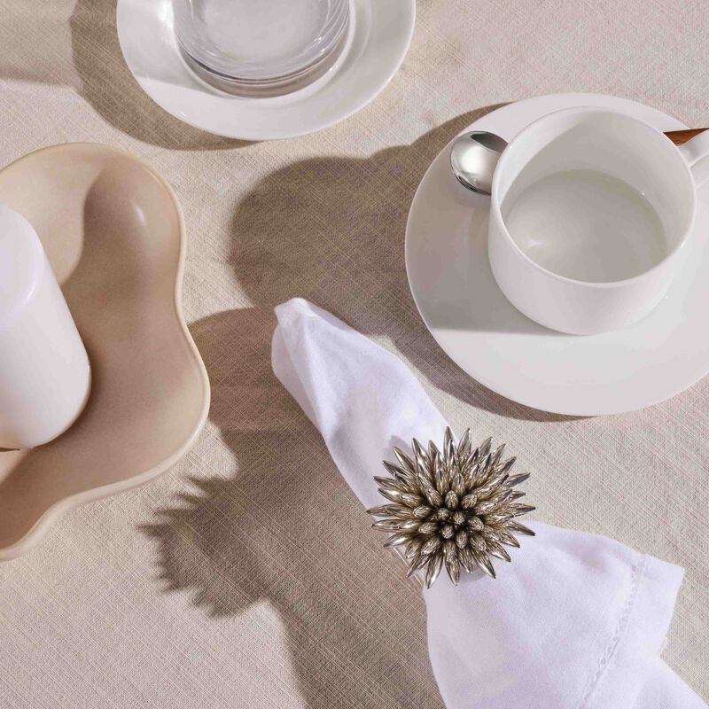 kim seybert stellar napkin ring silver