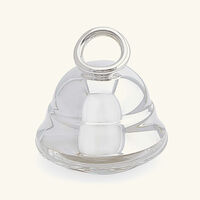 كريستوفل طبق الزبدة فيرتيجو باللون الفضي 8 سم