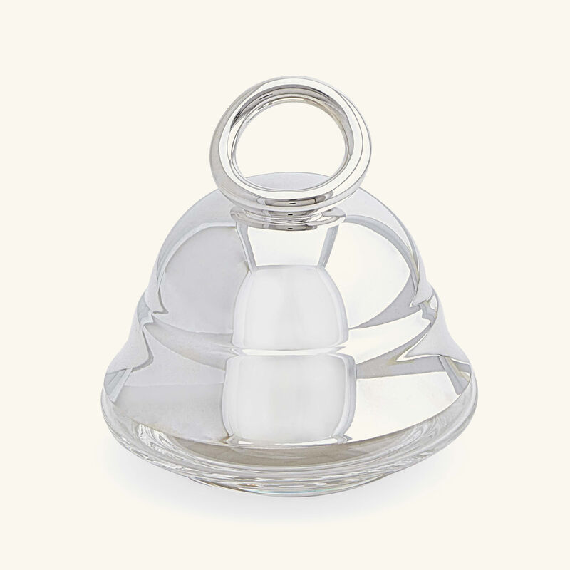 كريستوفل طبق الزبدة فيرتيجو باللون الفضي 8 سم