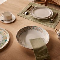 برناردو طبق فيري مايكل كايو العميق دائري وردي 29 سم