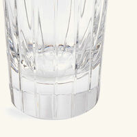 christofle iriana highball drinking glass clear set of 2