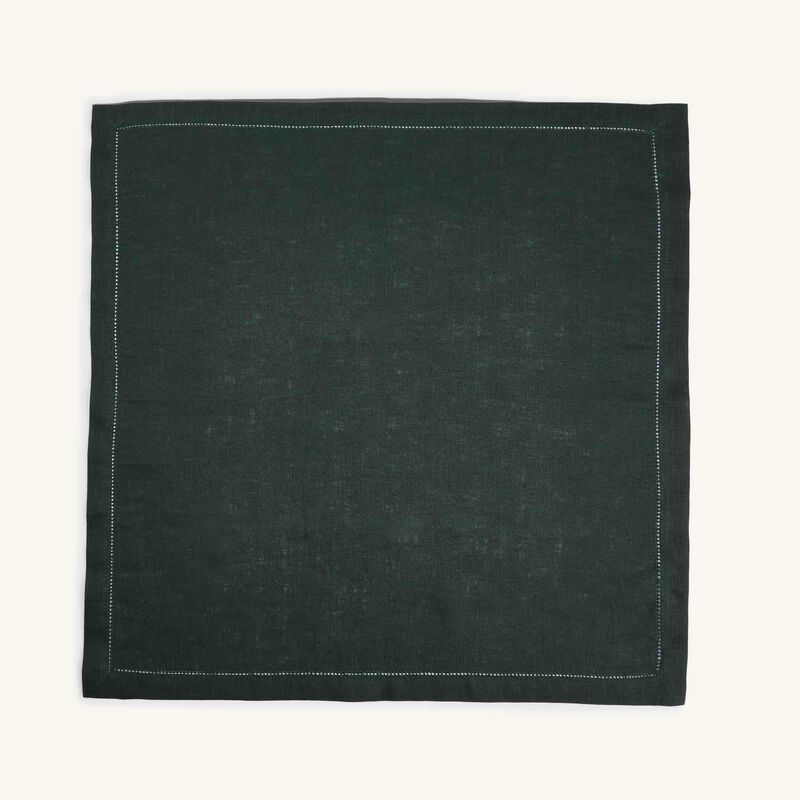 Feliz Napkin Dark Green catherine denoual feliz napkin dark green