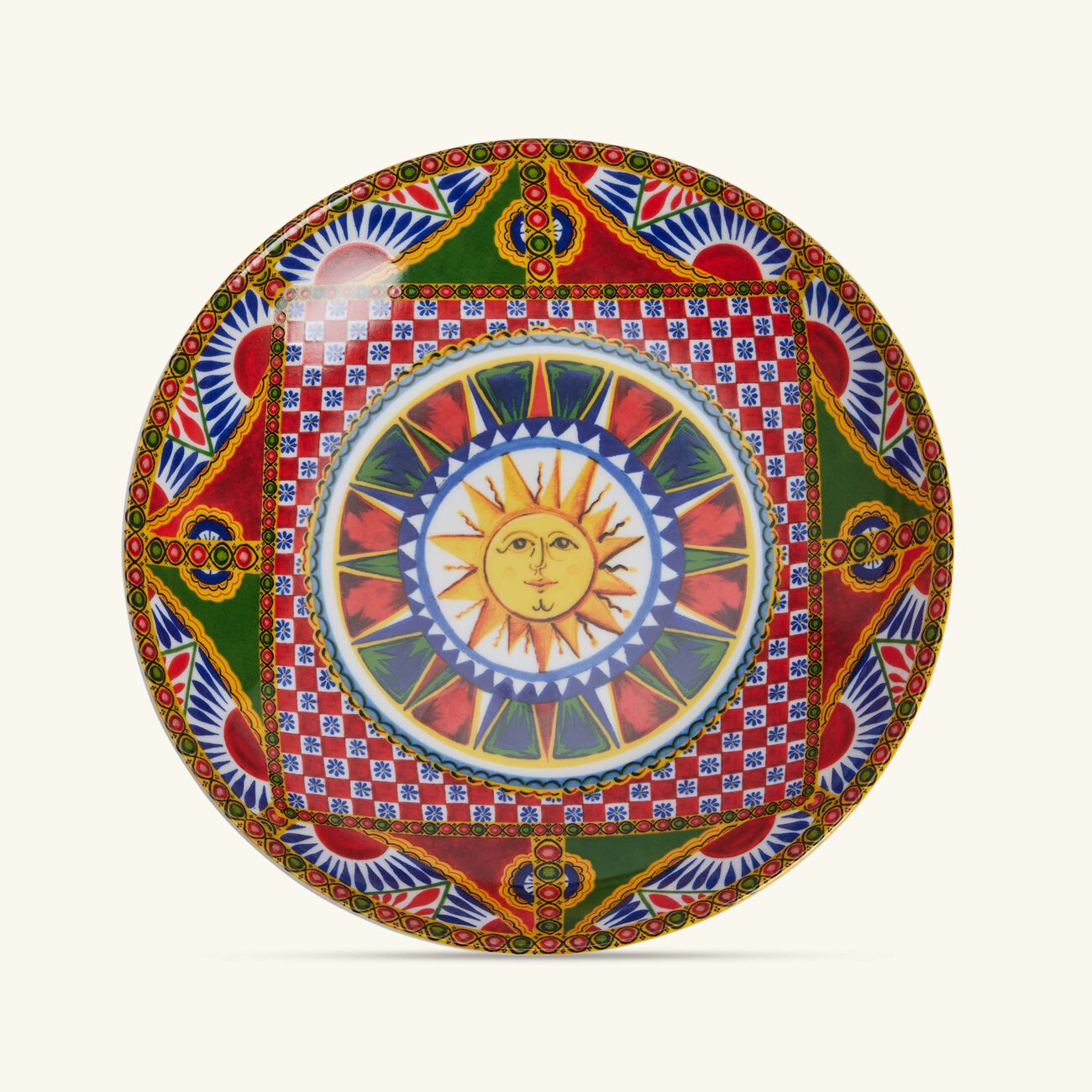 Carretto Sun Soup Plate Round 20cm Set Of 2 dolce gabbana casa carretto sun soup plate round 20cm set of 2