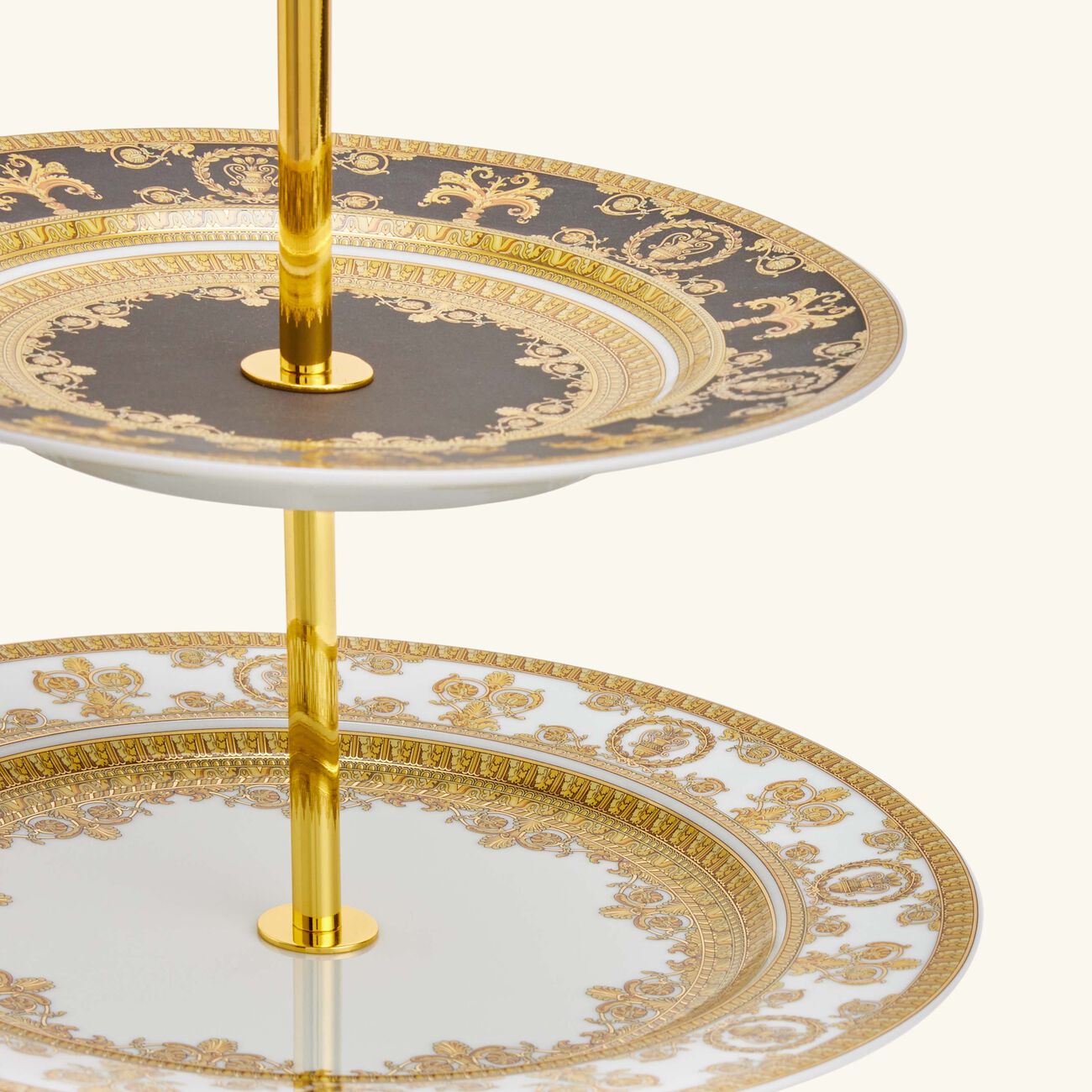 I Love Baroque Etagere Cake Stand 3 Tier Black versace i love baroque etagere cake stand 3 tier black