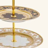 I Love Baroque Etagere Cake Stand 3 Tier Black versace i love baroque etagere cake stand 3 tier black