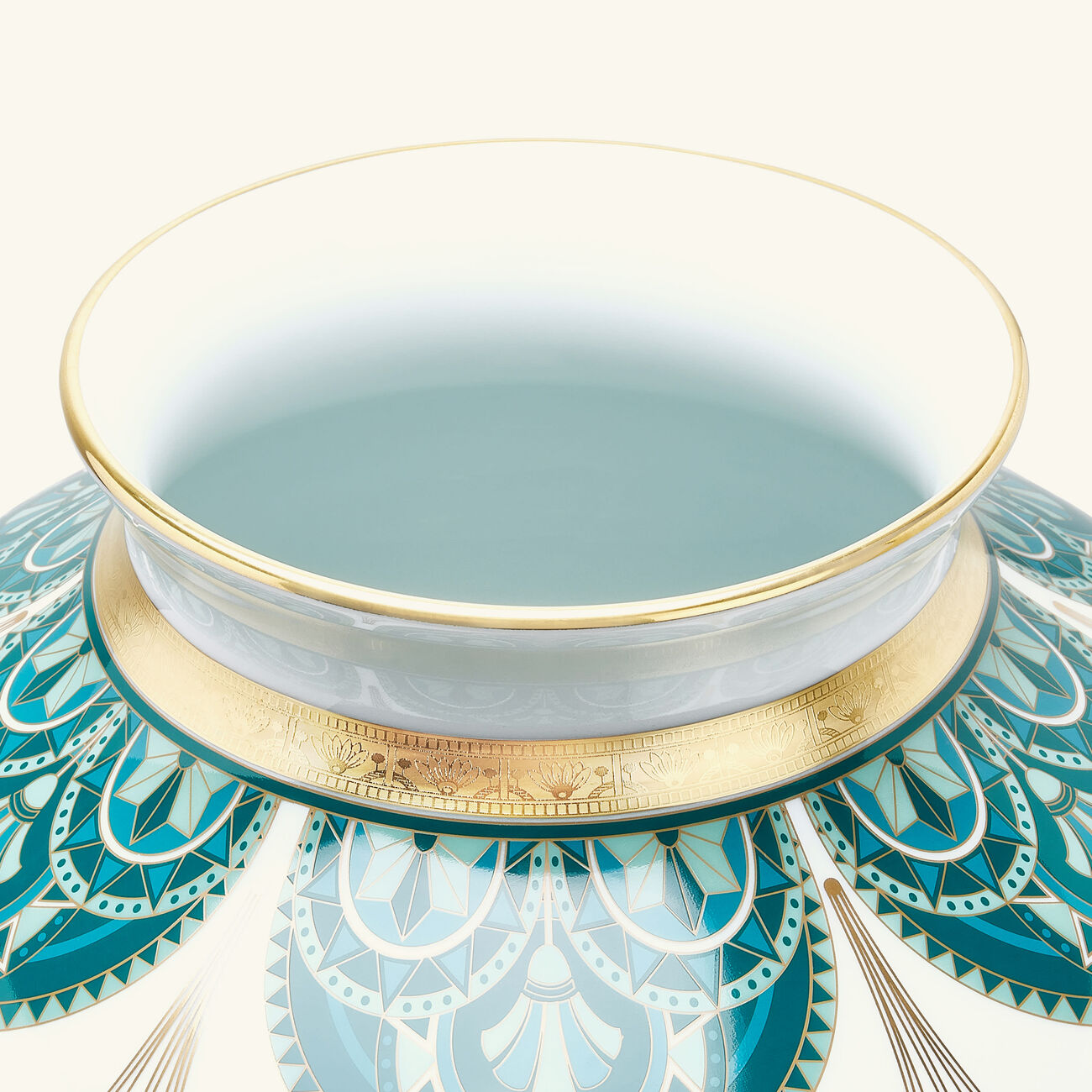 haviland r ves du nil prestige vase large green