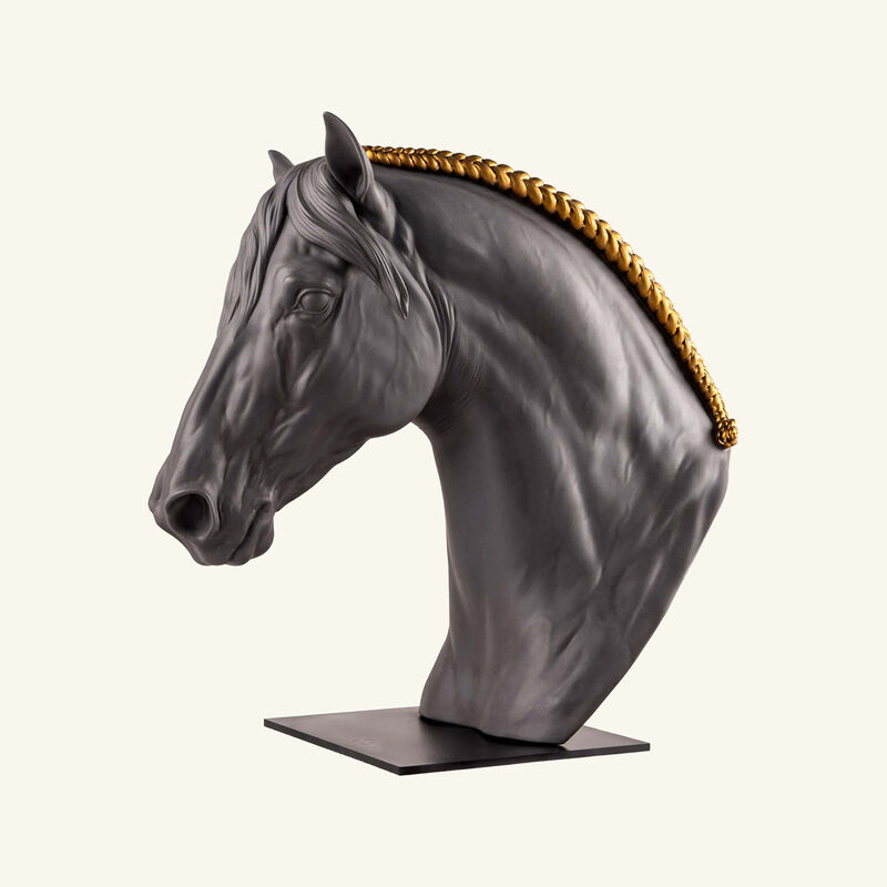 Equinus Sculpture Medium Black lladro equinus sculpture medium black