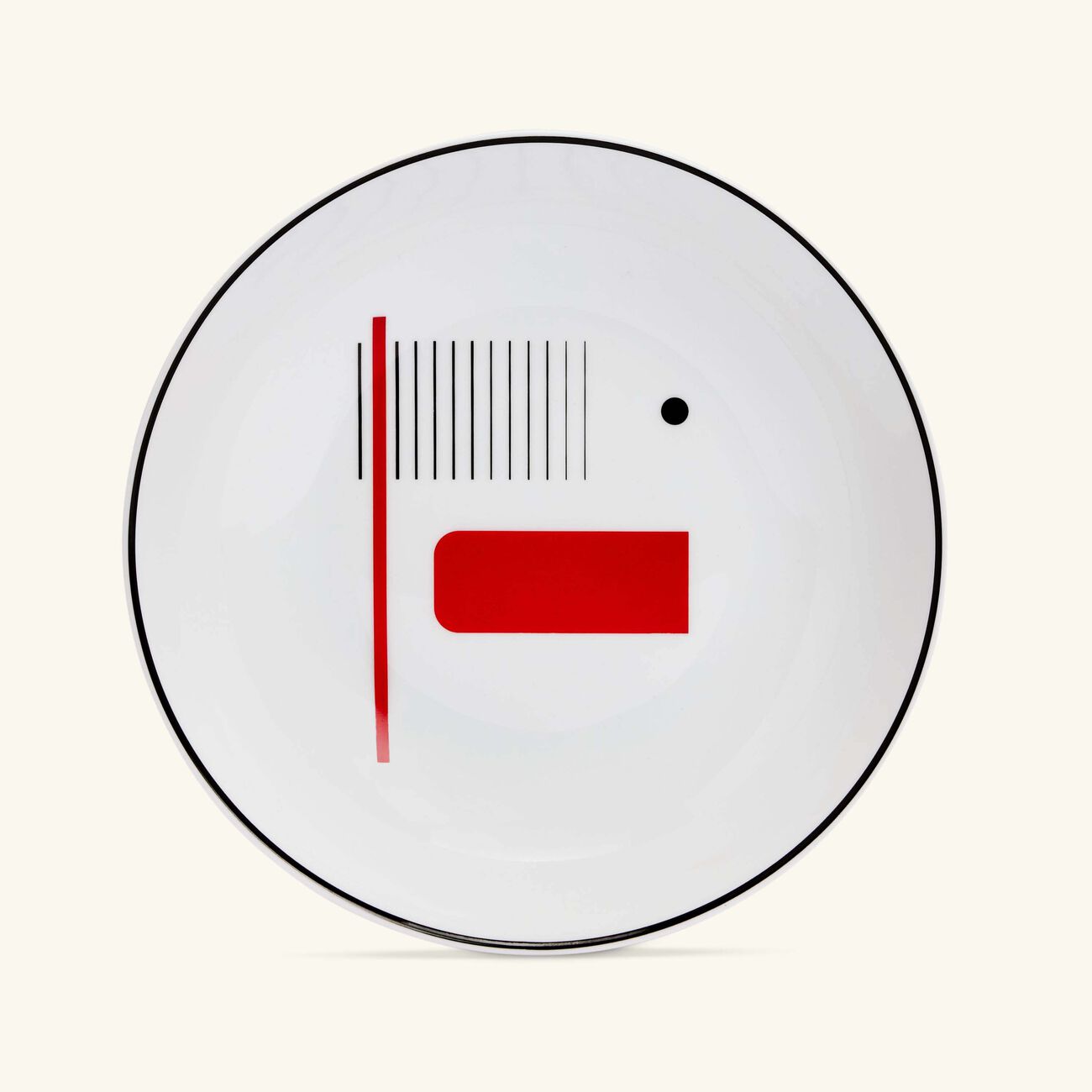 Oscar Soup Plate Round Red 19cm bernardaud oscar soup plate round red 19cm