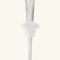 Medusa Lumiere Champagne Glass Clear versace medusa lumiere champagne glass clear