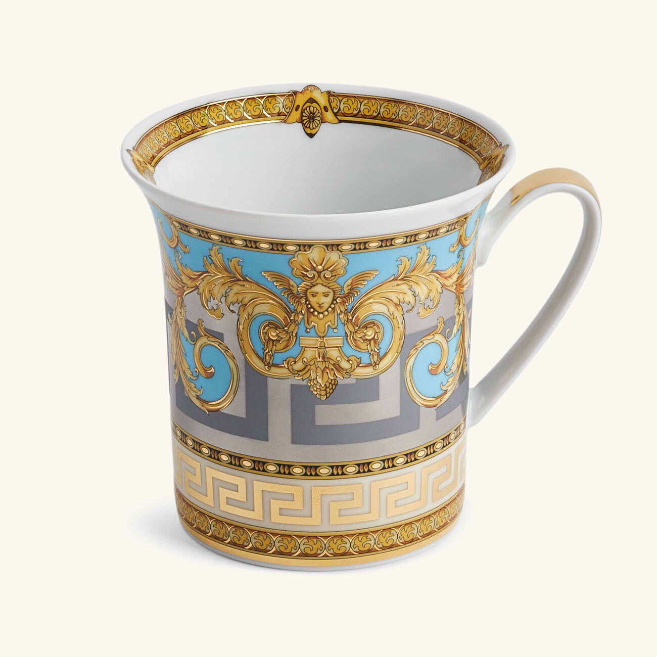 versace prestige gala mug blue