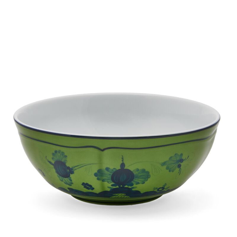 Oriente Italiano Green Bowl, large