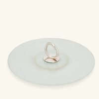 christofle vertigo serving platter round silver plated 30cm