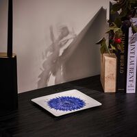In Bloom Tray Blue bernardaud in bloom tray blue