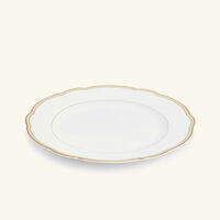 bernardaud pompadour dinner plate round gold 26cm