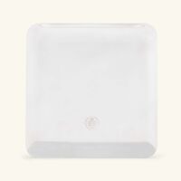 christofle silver time serving tray square silver plated