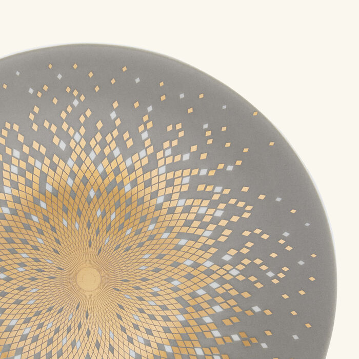 هافيلاند طبق الخبز والزبدة سوفل دور دائري ذهبي 16 سم