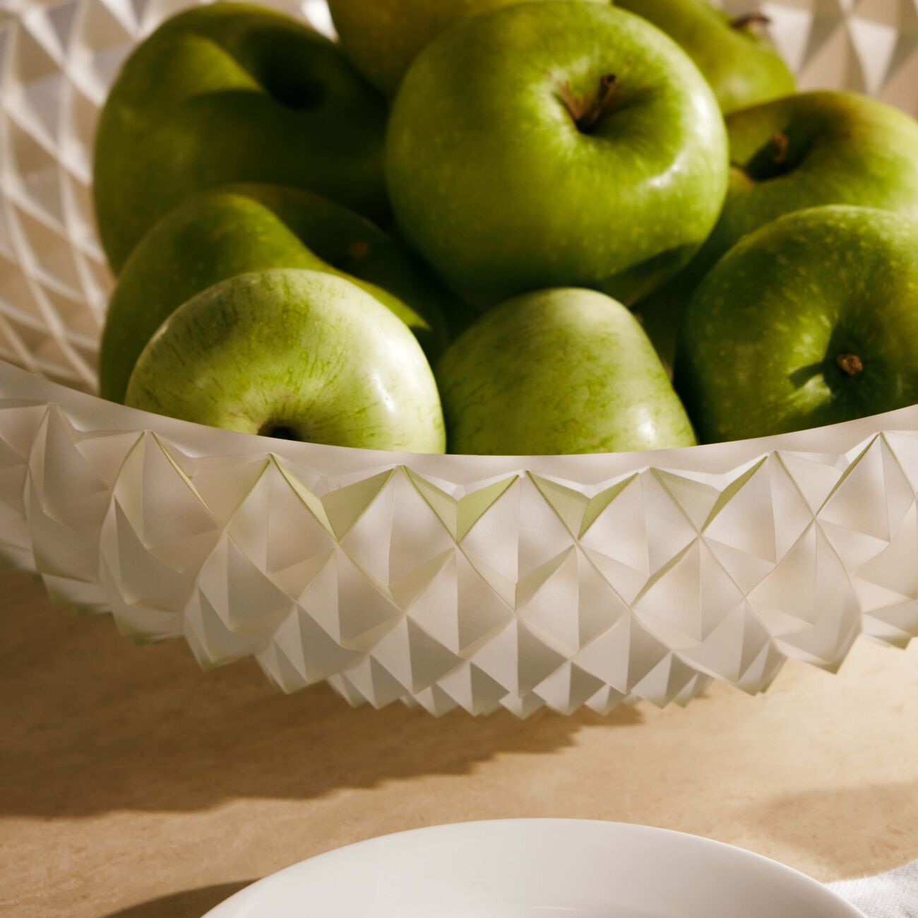 روكل الوعاء التزييني هيروين كوكو من الكريستال الشفاف